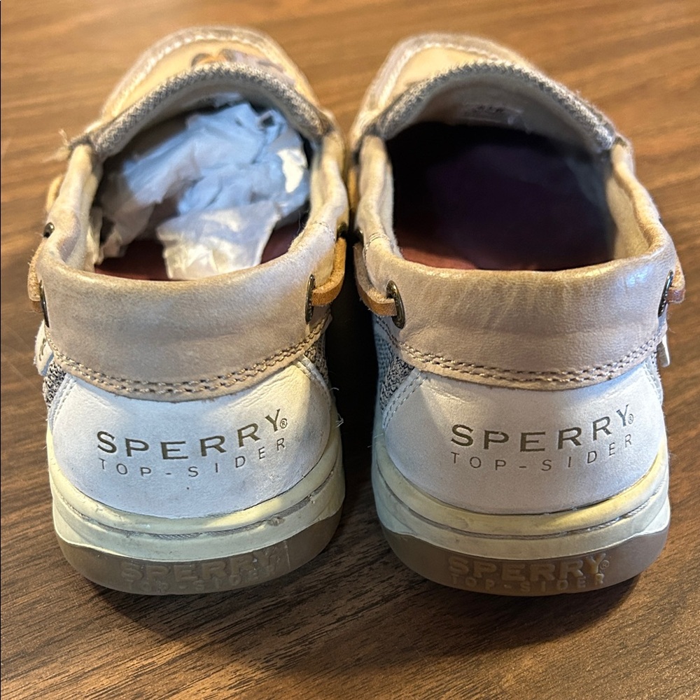 Sperry Light Tan Tassel Loafers - Picture 3 of 9